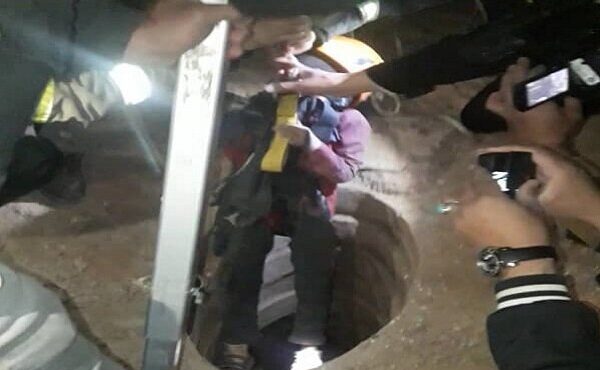 روایتی از معجزه زنده ماندن کودک ربوده شده پس از شش روز درون چاه ۴۰ متری