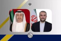 گفت‌وگوی تلفنی امیرعبداللهیان با وزیر امور خارجه امارات