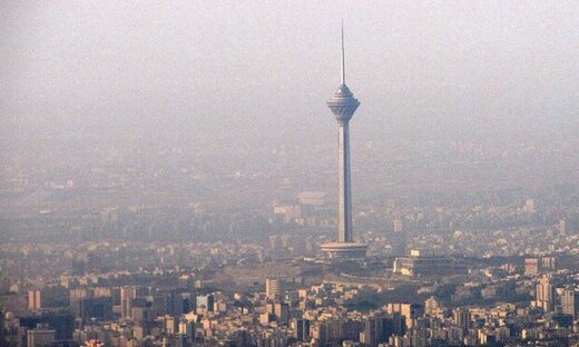 کیفیت هوای تهران همچنان آلوده برای گروه‌های حساس