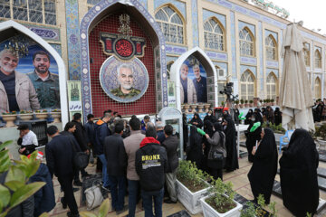 ادای احترام رئیس قوه‌قضاییه به مقام شامخ سردار دلها در بدو ورود به استان کرمان