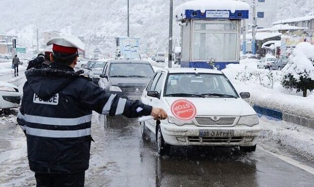 رئیس پلیس راه کشور: تردد در محورهای کوهستانی بدون زنجیر چرخ ممنوع است