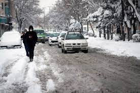 بارش برف و کولاک در تهران و ۱۷ استان دیگر در روز یکشنبه