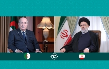 گفتگوی تلفنی روسای جمهور ایران و الجزایر؛  تاکید آیت‌الله رئیسی بر ضرورت تشکیل جبهه منسجم کشورهای اسلامی علیه رژیم صهیونیستی و در حمایت از فلسطینیان