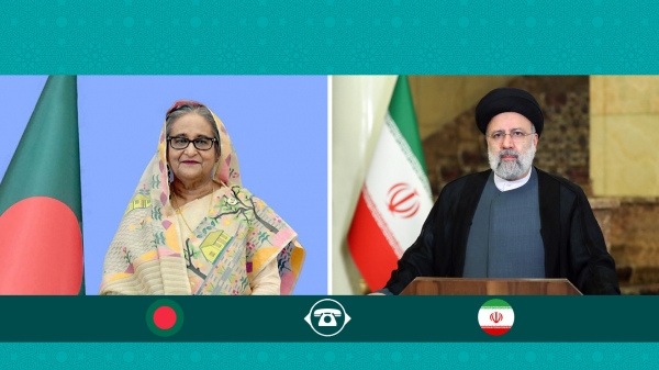 گفتگوی تلفنی رئیس جمهور با نخست وزیر بنگلادش: همگرایی کشورهای اسلامی در حمایت از فلسطین ضروری است