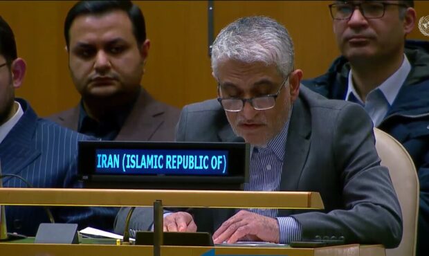 رای مثبت ایران با تحفظ؛ ایروانی: مخالفت آمریکا با آتش بس، تجویز جنگ و مرگ بیشتر در غزه است