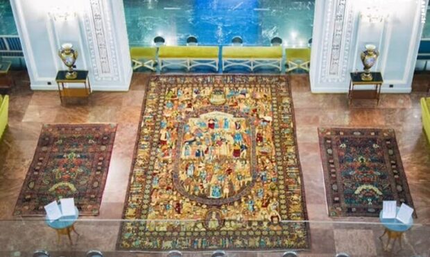 جهانگیر: ۶ تخته فرش از ۴۸ فرش مفقودی کاخ سعدآباد شناسایی شده است