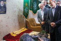 حضور رئیس جمهور پزشکیان در منزل مادر شهید رئیسی
