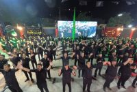 اجتماع هیات‌های عزاداری در میدان ارگ کرمان با همراهی مردم+ تصاویر