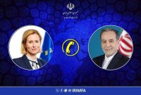 گفتگوی تلفنی وزیر امور خارجه و مسئول سیاست خارجی اتحادیه اروپا