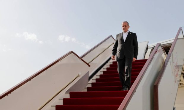 رئیس‌جمهور پزشکیان وارد نیویورک شد
