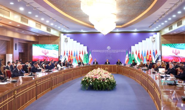 برگزاری چهارمین نشست وزرای کشور اکو پس از یک وقفه طولانی، حاکی از تجدید اراده اعضا برای تقویت همکاریهاست برگزاری چهارمین نشست وزرای کشور اکو پس از یک وقفه طولانی، حاکی از تجدید اراده اعضا برای تقویت همکاریهاست