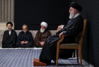 مراسم شام شهادت حضرت زهرا(س) با حضور رهبر انقلاب برگزار شد