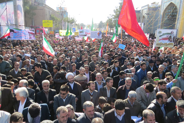 اجتماع عاشوراییان به مناسبت گرامیداشت حماسه 9 دی در کرمان