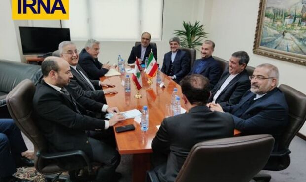 امیر عبداللهیان با وزیر خارجه لبنان دیدار کرد