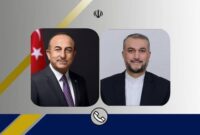 امیرعبداللهیان و وزیر خارجه ترکیه درباره تحولات مرزی گفتگو کردند