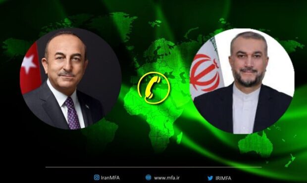 وزرای امور خارجه ایران و ترکیه تلفنی گفتگو کردند