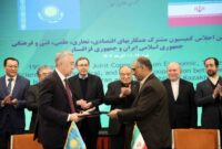 همکاری‌ تجاری ۳ میلیارد دلاری ایران و قزاقستان