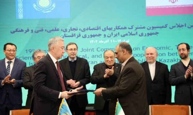 همکاری‌ تجاری ۳ میلیارد دلاری ایران و قزاقستان