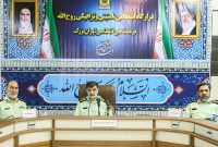 استقرار ۱۷ هزار پلیس در تهران برای مدیریت ترافیک و امنیت مراسم ارتحال